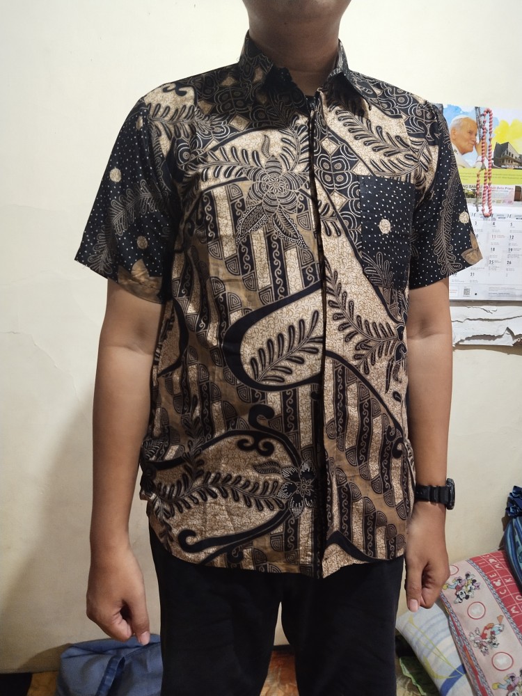 Atasan Batik Dolby Dolbi Dobby Doby Tenun Sutra Tulis Halus Katun Atbm Baron ,sarombit Atasan