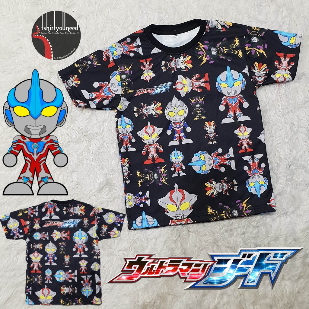 Baju Kaos Jaket Anak Dewasa Kostum Ultraman Gingga Costume - halloween scream shirt roblox