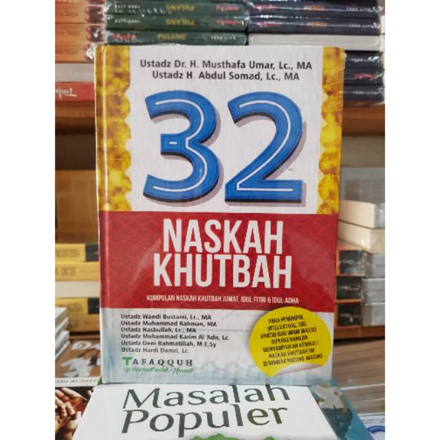 Teks khutbah jumat ustadz abdul somad pdf