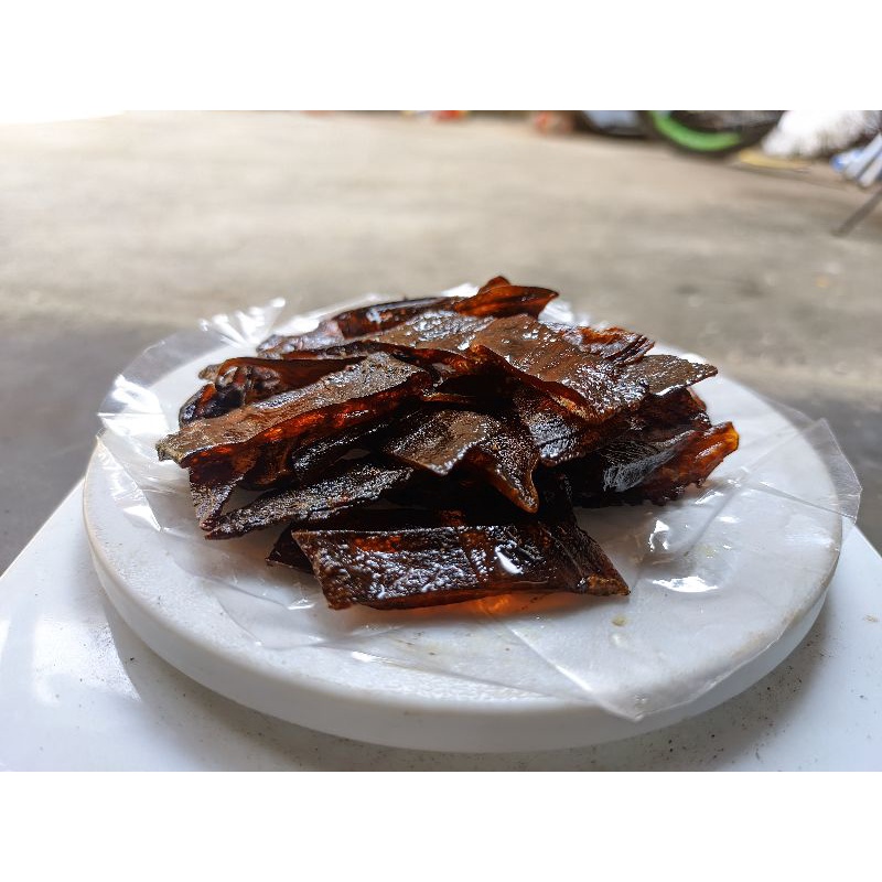 krupuk kulit kerbau mentah 250g