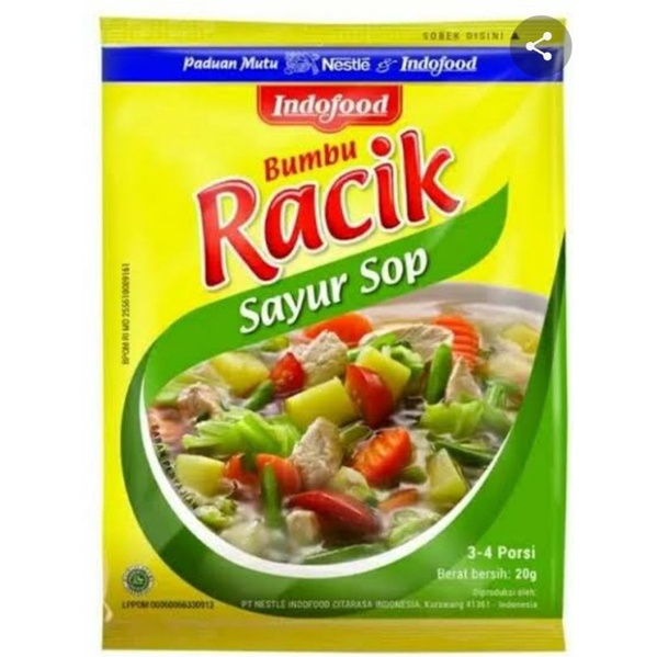 

Bumbu Racik Sayur Sop @20gr/ racik sayur sop