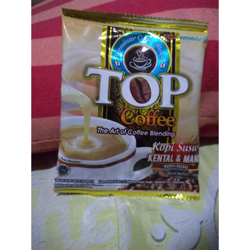 

TOP COFFEE 25 GR SACHET SATUAN