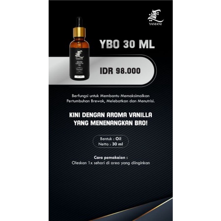 Yamani Beard Oil 30 ml