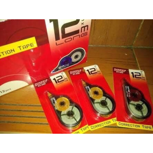 TIPE X KERTAS 12 METER JOYKO CT 522 GROSIR TERMURAH TIPE X KERTAS 12 METER JOYKO CT 522 GROSIR TERMURAH