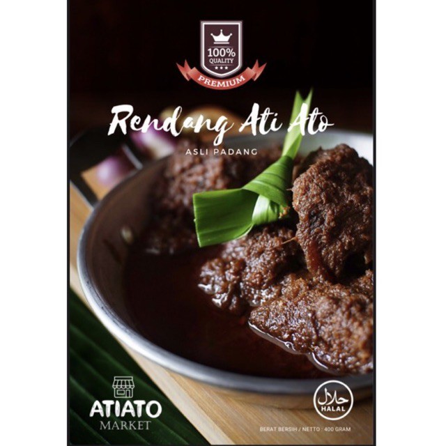 

Rendang Sapi Atiato asli Padang