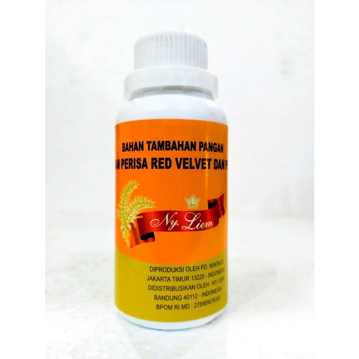 

ny. liem perisa red velvet dan pewarna 100gr tokomaju1625