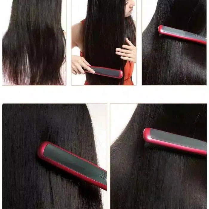 CATOKAN RAMBUT SISIR PELURUS 2 IN 1 CURLY LURUS CATOK REBONDING STRAIGHTENER CATOKAN FT58