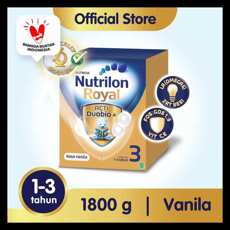 

LUCU ORAMI - Nutrilon Royal 3 Vanila Susu Pertumbuhan Bubuk 1800 GR