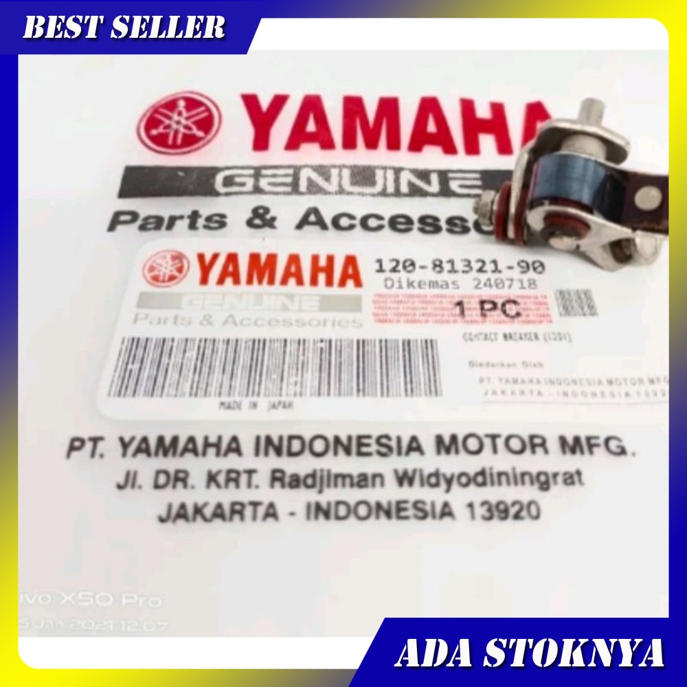 Platina Yamaha V80 - RX 100 Original Asli