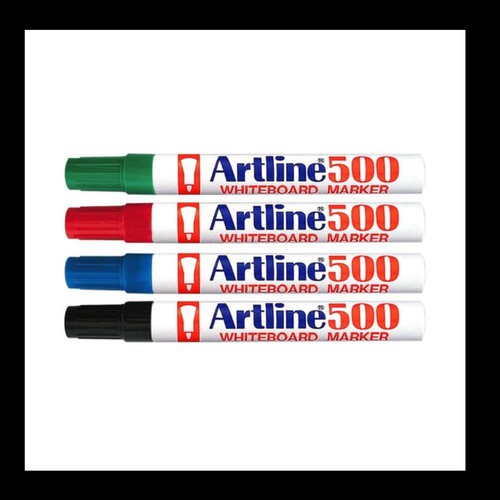 

Spidol Whiteboard Artline 500 [Per 1 Spidol]