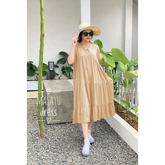 MASAYU DRESS POLOS RAYON VIRAL BEST SELLER DASTER BALI TERLARIS