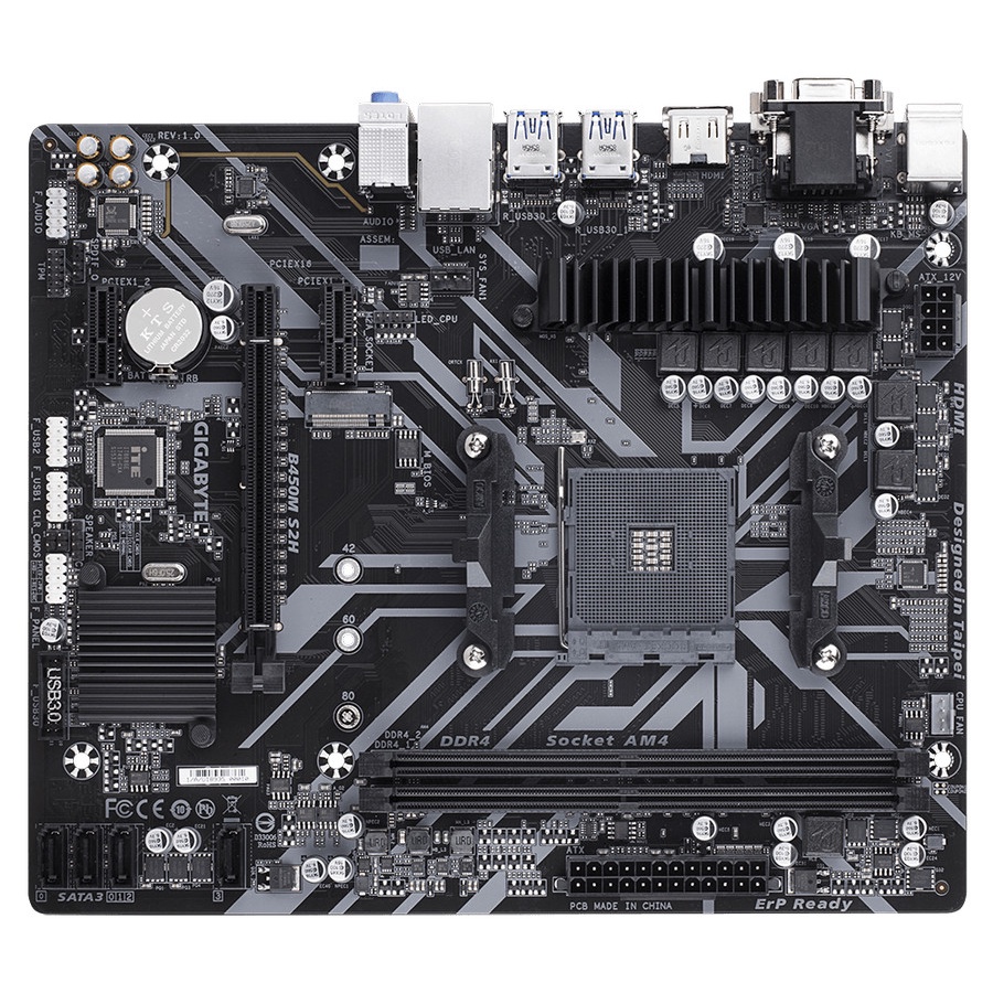 Motherboard MB GIGABYTE B450M S2H