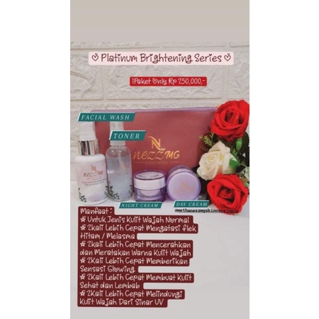 NezzMg Skincare Platinum Brightening