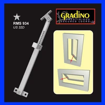 GRADINO - PEGANGAN JENDELA GRADINO RAMSKAR PUTAR RMS 934 STAINLESS SUS 304
