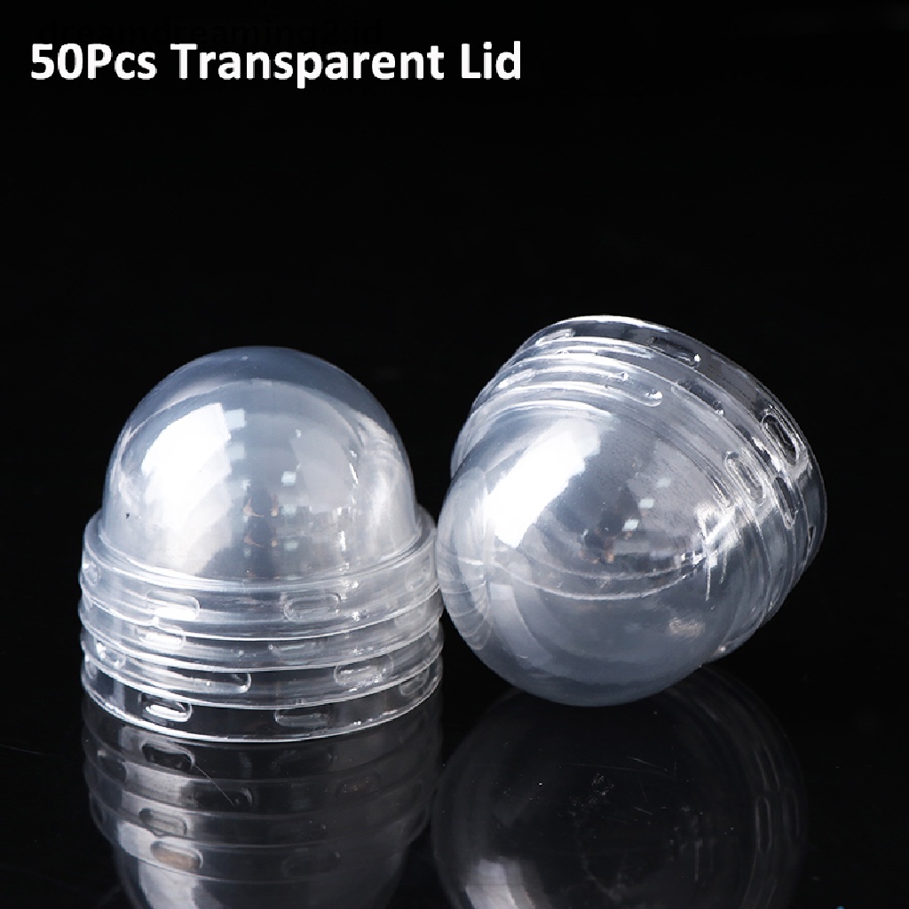 (LIKE) 50pcs Tutup Kertas Transparan Untuk Cupcake / Muffin