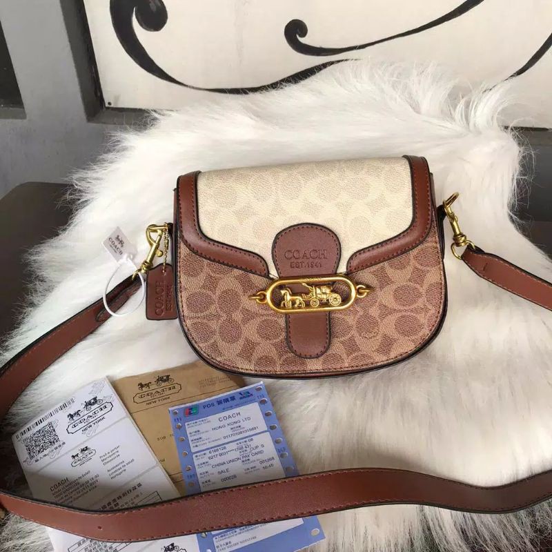 COACH Hutton Kat saddle bag