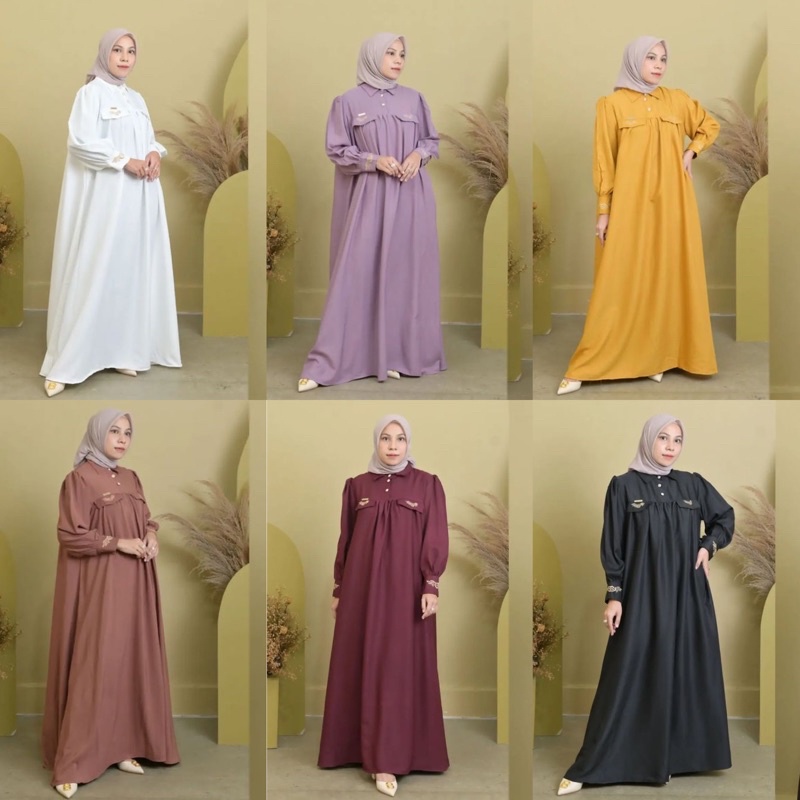 Nadline Dress by Iyaluna Hijab