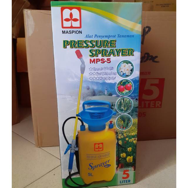 Pressure sprayer maspion 5 liter