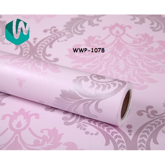 Wallpaper Sticker WWP-1078 BATIK PINK Walpaper dinding