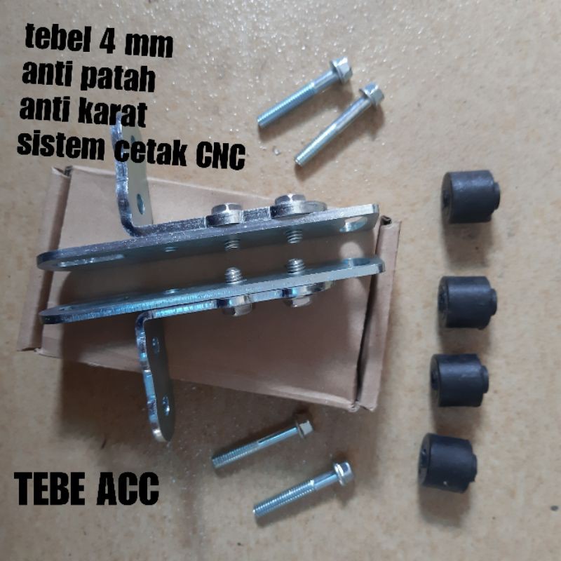 bracket breket dudukan lampu tembak tebel 4mm pnp Nmax 2020 nmax old xmax aerox