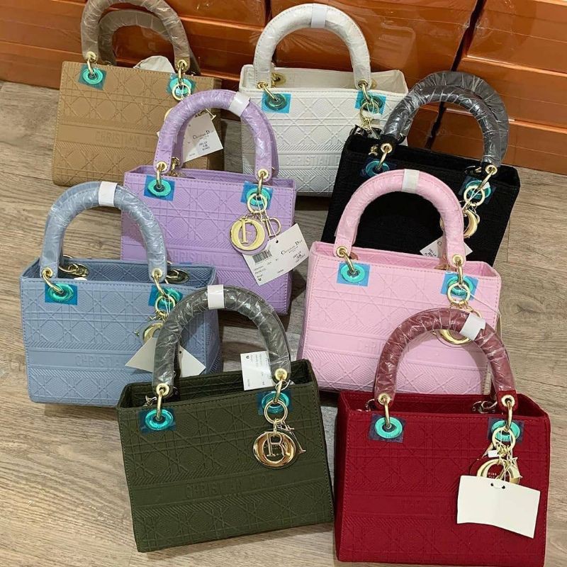 LADY DI0R CANVAS BAG