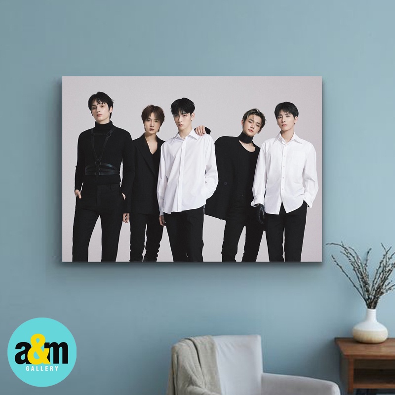 Poster Kayu TXT Hiasan Dinding Dekorasi Kamar MOA I Poster Kayu K-POP Dekorasi Kamar - A&amp;M