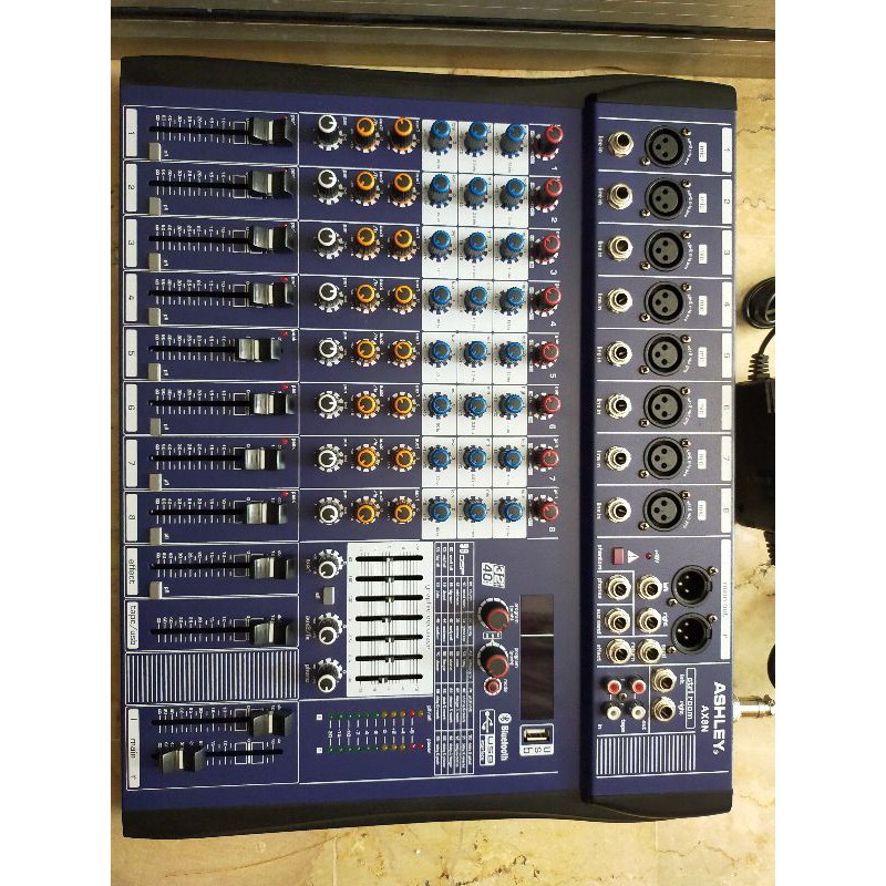 MIXER ASHLEY AX8N 8 CHANNEL