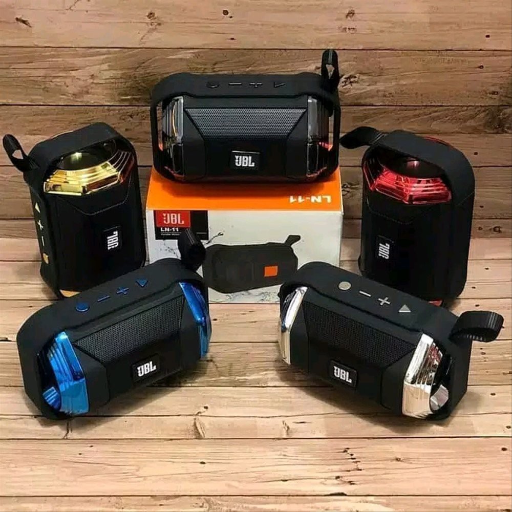 Speaker Bluetooth JBL LN11 Portable Speaker Wireless JBL LN-11 Support AUX USB Flashdisk FM Radio