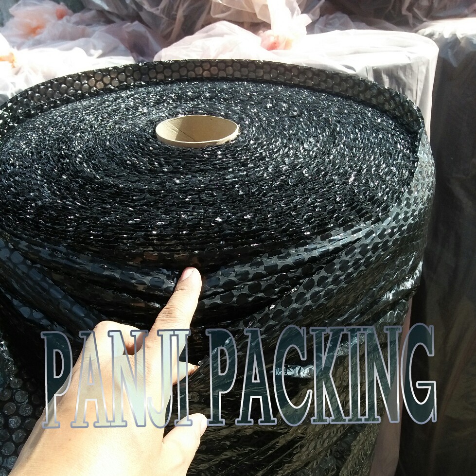 

Bubble wrap hitam 50m x 1.25m 1 roll murah buble warp murah Bandung plastik bubblewrap gulungan