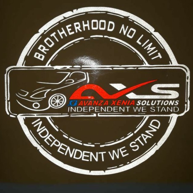 

STIKER CUTTING MOBIL AXS BULAT WHITE RED