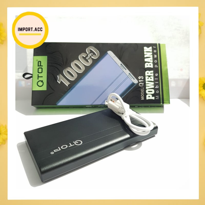 Powerbank QTOP Mobile Power 10000mAh Q13  ORIGINAL 100% [IMPORT]