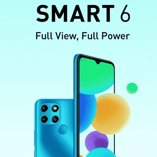 INFINIX Smart 6 3/64 GB Battery 5000mAh LTE Garansi Resmi | Smartphone Handphone Android