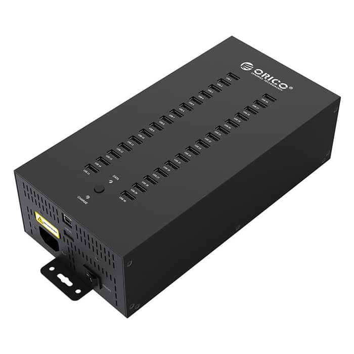 Usb hub orico 30 Port 2.0 industri adapter Data sync-charge 300w IH30P - Terminal usb2.0 30 slot