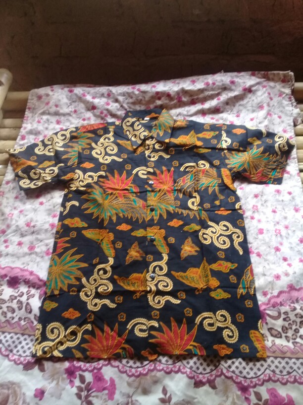 Vanbas Store Batik Sarimbit Family Mawar Daun / Batik Family / Batik Couple / Batik Keluarga / Batik