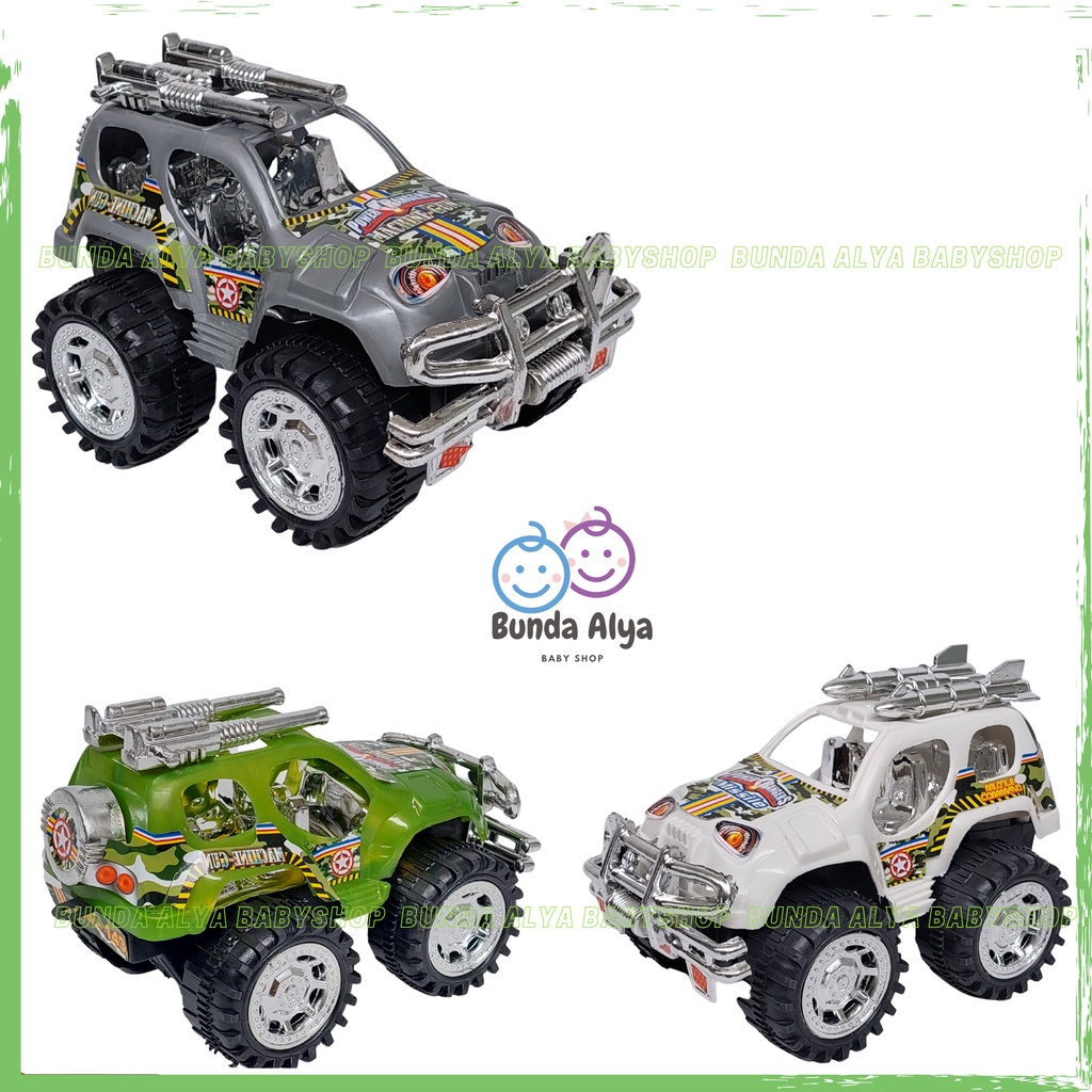 Mainan Mobil Mobilan Jeep Anak Laki Mobilan Jeep Missile - Mainan Edukatif Anak Mobil Mobilan - Car Jeep Keren HI