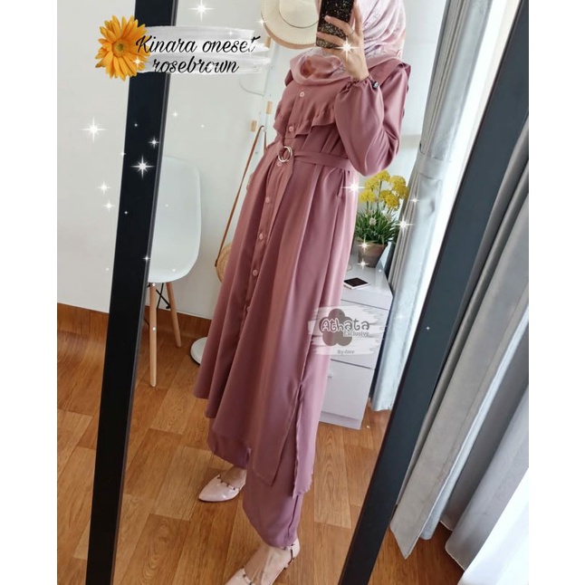 [open Resellers] KINARA JUMBO ONESET ORI ATHATA setelan celana wanita terbaru produk ori athata