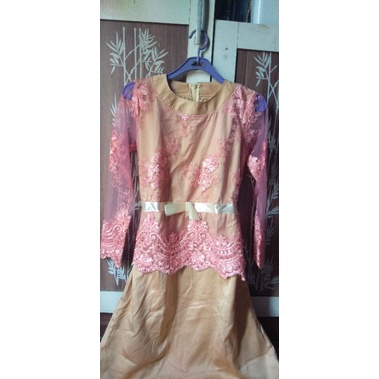 (PRELOVED) kebaya panjang kekinian