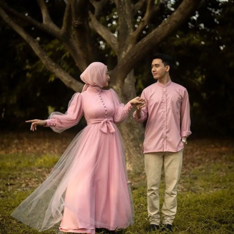 Melly Couple Keluarga | Gamis Couple Keluarga - Gamis Family | Busana Muslim Keluarga - Busana Muslim Murah | Gamis Couple Ibu dan Anak - Busana Muslim Ibu dan Anak | Set Couple Keluarga - Gamis Set Couple