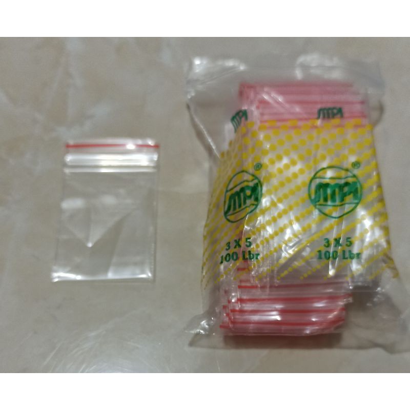 plastik klip plastik obat plastik sambal 3X5