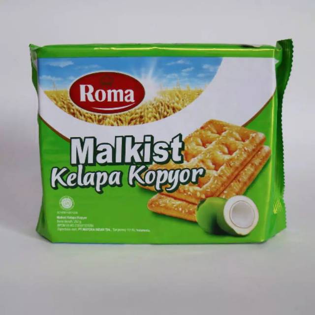 Roma Malkist Kelapa Kopyor