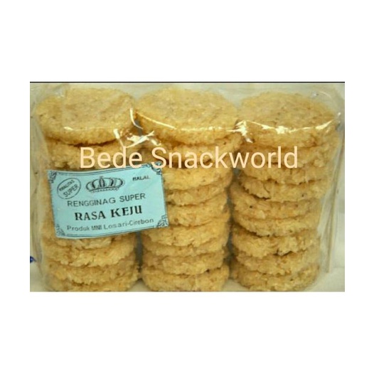 

Rengginang mentah super Rasa Keju