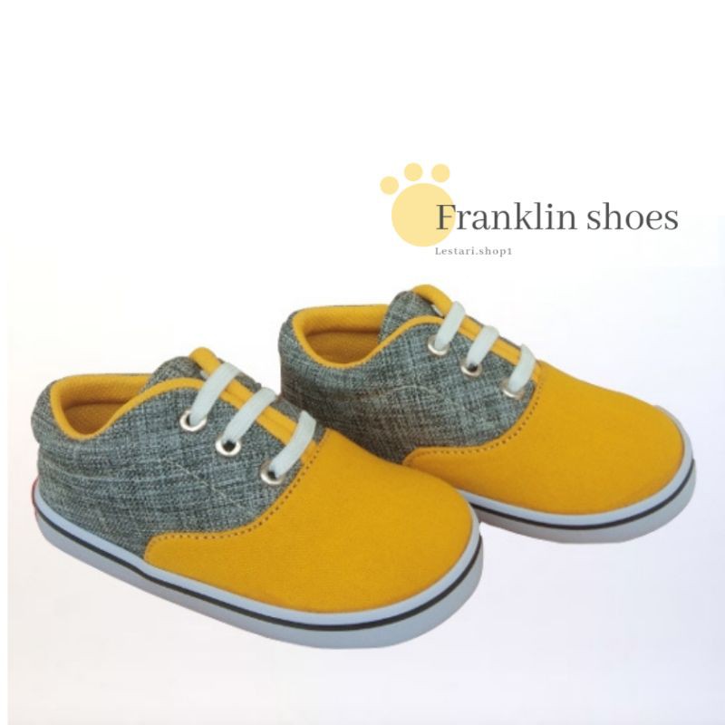 Trend Sepatu Anak dan Dewasa Franklin Lidah Petir Kuning Original