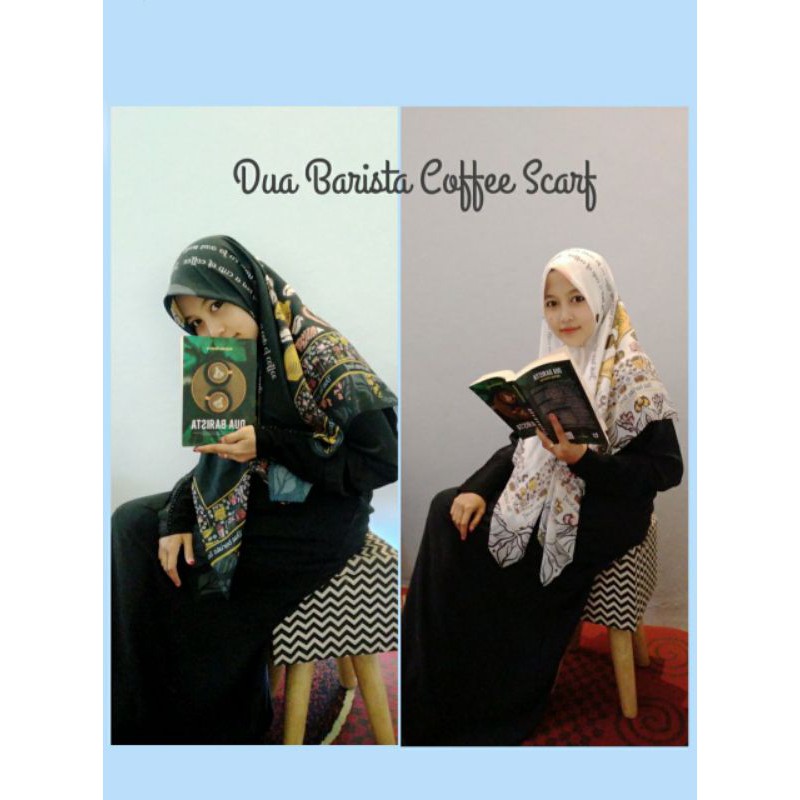 JILBAB VOAL SAHARA DUA BARISTA COFFEE SCRAFT
