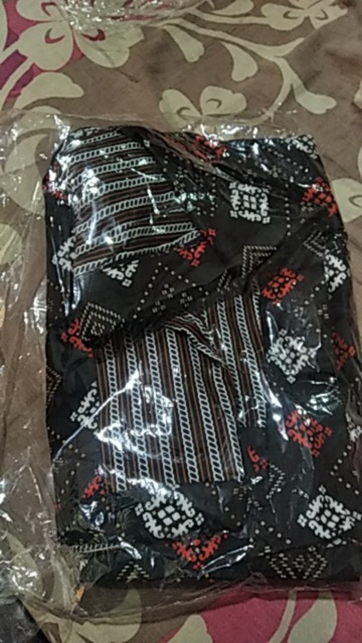 Kemeja Batik Pria Cowo Cowok Laki Laki Lengan Panjang Modern Pekalongan