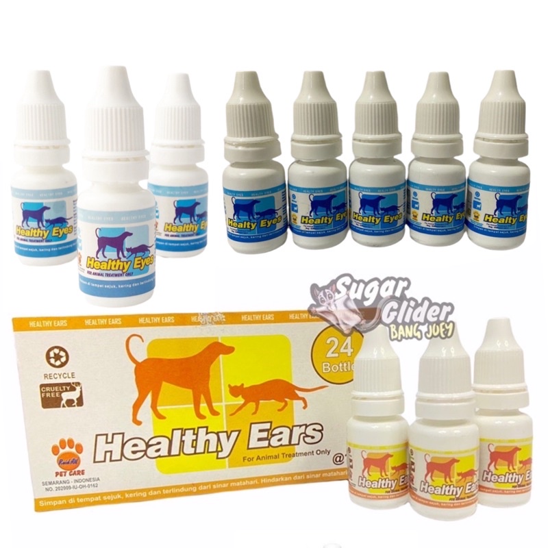 Healty Ears healthy eyes Raid All / Obat Tetes Telinga mata Hewan Kucing Anjing - 15 ml