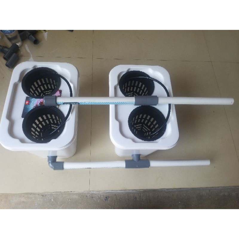 Dutch bucket hidroponik / dutch bucket / dutch bucket hidroponik set lengkap / ember dutch bucket