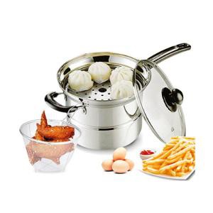 Vavinci Multi Pot 22 cm   Steamer   Fryer 2 IN 1  Panci Multi Fungsi Bagus