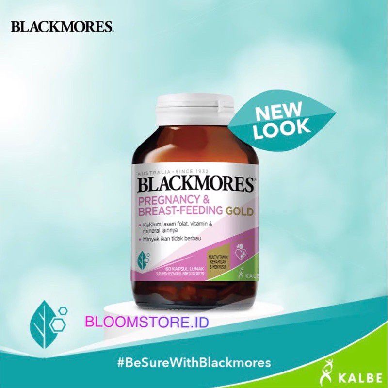 BLACKMORES PREGNANCY &amp; BREAST FEEDING GOLD (EXP 07 2023 )