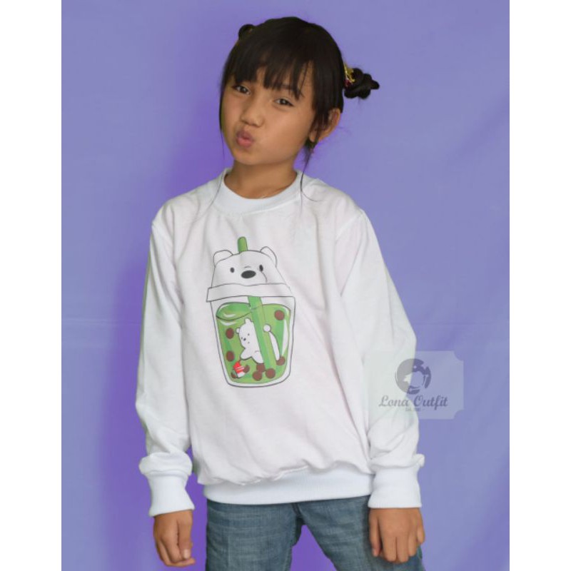 PAKAIAN ANAK - BOBA BEAR - SWEATER ANAK UNISEX - TERLARIS