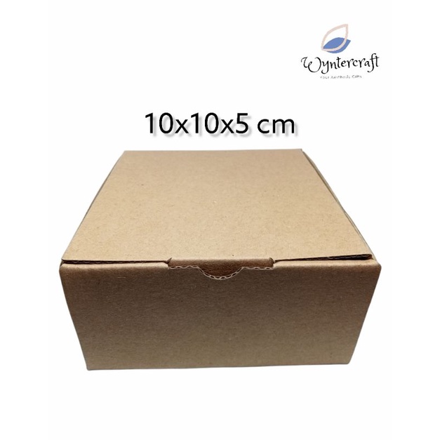 DIE CUT 10x10x5 cm Kardus Box Packing